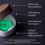 Tommee Tippee NightGlow Pod UV Soother Charger & Steriliser