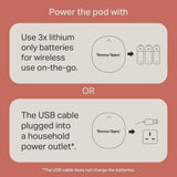 Tommee Tippee NightGlow Pod UV Soother Charger & Steriliser