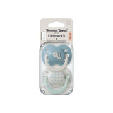 Tommee Tippee Ultra Fit Silicone Soother Boy 0-6 months Pack of 2