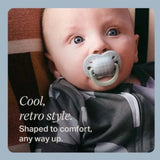 Tommee Tippee Ultra Fit Silicone Soother Boy 0-6 months Pack of 2