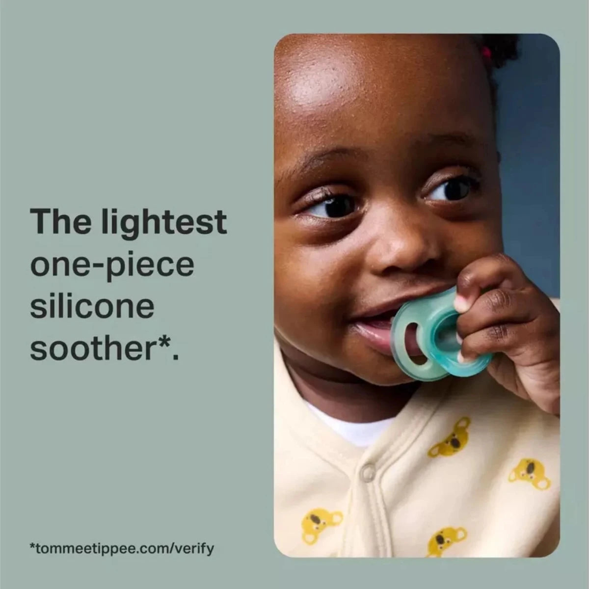 Tommee Tippee Night Glow Ultralight Soothers 0-6 months