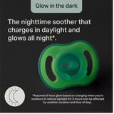 Tommee Tippee Night Glow Ultralight Soothers 0-6 months