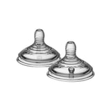 Tommee Tippee Natural Start Baby Bottle Extra Slow Flow Teats 0+ months Pack of 2