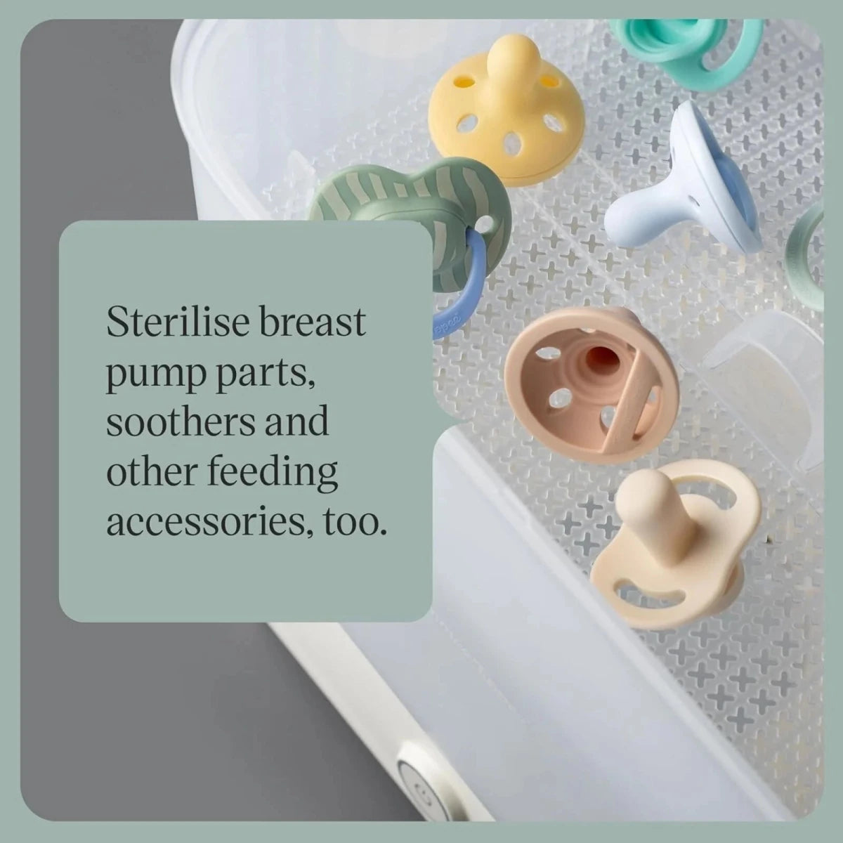 Tommee Tippee SuperSteam Electric Steam Steriliser - White - ebebek