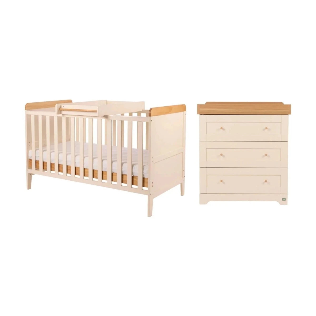 Tutti Bambini Rio 2 pcs Room Set - Cashmere / Honey Oak Cashmere / Honey Oak - ebebek