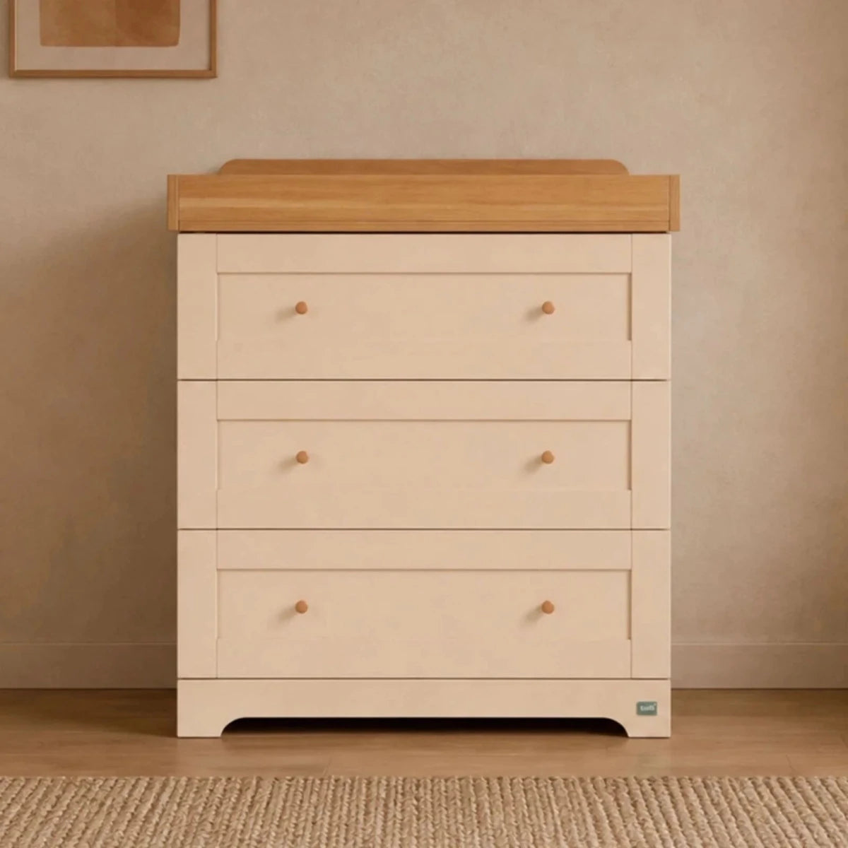 Tutti Bambini Rio 2 pcs Room Set - Cashmere / Honey Oak Cashmere / Honey Oak - ebebek