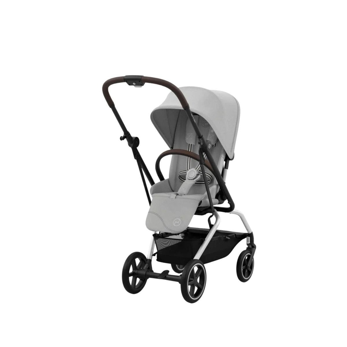 Cybex Eezy S Twist+2 Pushchair with Cloud G Car Seat & Base Travel System Bundle - Fog Grey - ebebek - Christmas