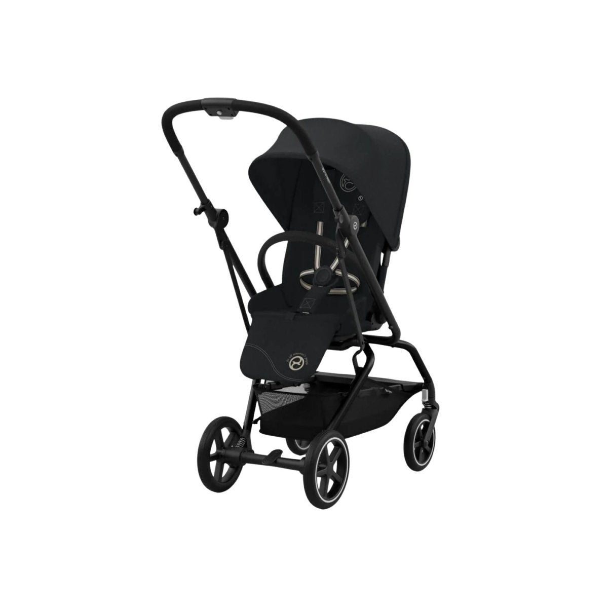 Cybex Eezy S Twist+2 Pushchair with Cloud G Car Seat Travel System Bundle - Black - ebebek - Christmas
