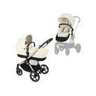 Cybex Eos Lux Silver Pushchair with Cloud G Car Seat & Base Travel System Bundle - Seashell Beige - ebebek - Christmas
