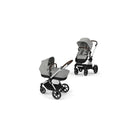Cybex Eos Lux Silver Pushchair with Cloud G Car Seat & Base Travel System Bundle - Stone Grey - ebebek - Christmas