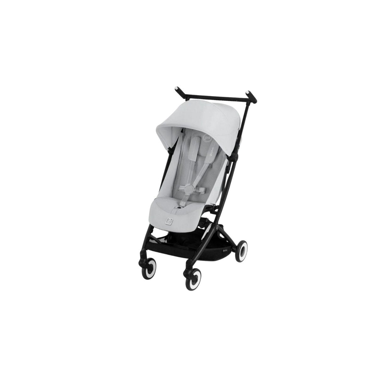 Cybex Eos Lux V2 Silver 2 - in - 1 Pushchair with Cloud G Car Seat & Base & Snøgga Footmuff Travel System Bundle - Fog Grey - ebebek - Christmas