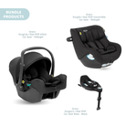 Graco Snuglite Infant Car Seat & Base & SnugGo Convertible Car Seat Ecosystem - Black - ebebek - Black Friday