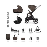 Venicci Claro 2 4-in-1 plus Base 13 piece Ultimate Bundle - Beige/Chocolate Beige/Chocolate - ebebek