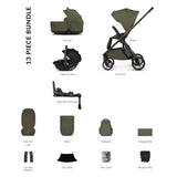 Venicci Tila 4-in-1 13 piece Luxury Bundle - Beige/Olive Beige/Olive - ebebek