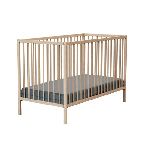 WeBaby One Wooden Cot Bed 60x120cm - Raw Beech Raw Beech - ebebek