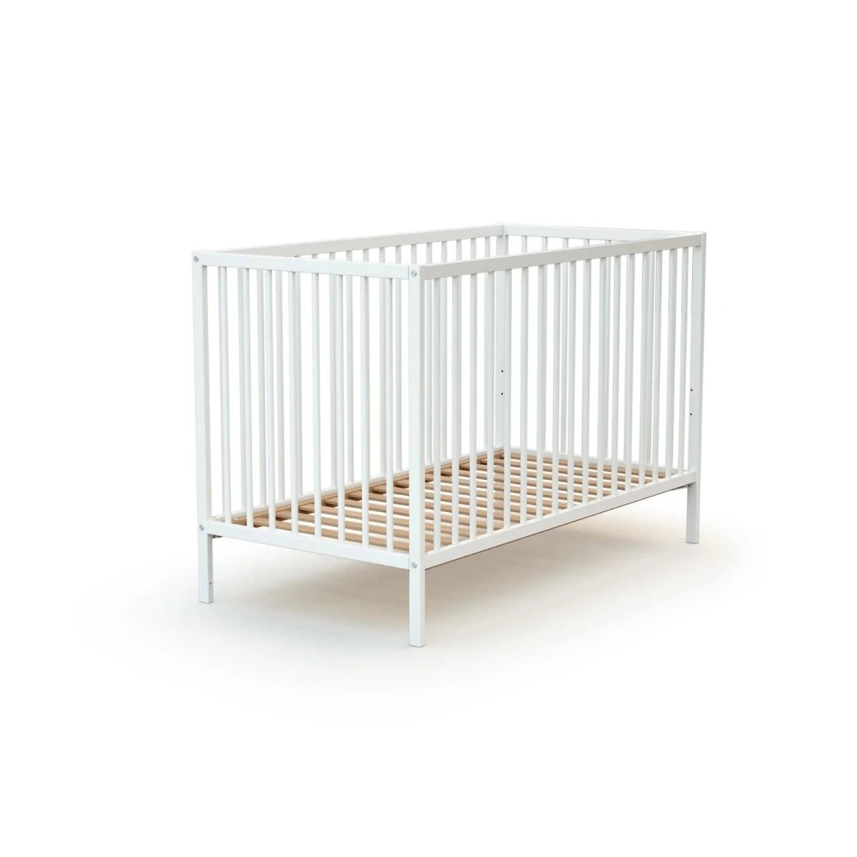 WeBaby One Wooden Cot Bed 60x120cm - White White - ebebek