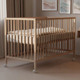 WeBaby Lio Cot Bed 60x120cm - Raw Beech Raw Beech - ebebek