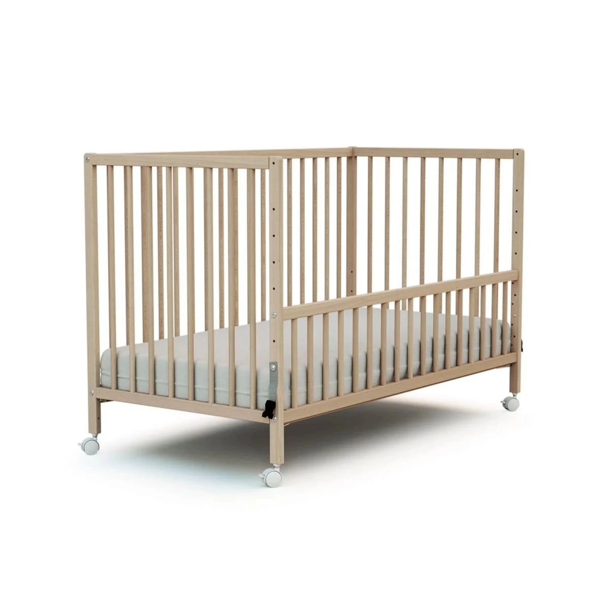 WeBaby Lio Cot Bed 60x120cm - Raw Beech Raw Beech - ebebek