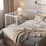 WeBaby Lio Cot Bed 60x120cm - White White - ebebek