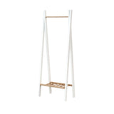 WeBaby Hooki Wooden Children's Clother Rail - White & Raw Beech White & Raw Beech - ebebek