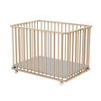 WeBaby Cali Folding Playpen 70x100cm - Raw Beech Raw Beech - ebebek
