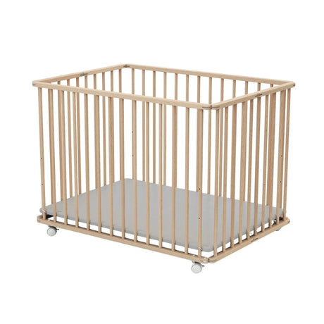 WeBaby Cali Folding Playpen 70x100cm - Raw Beech Raw Beech - ebebek