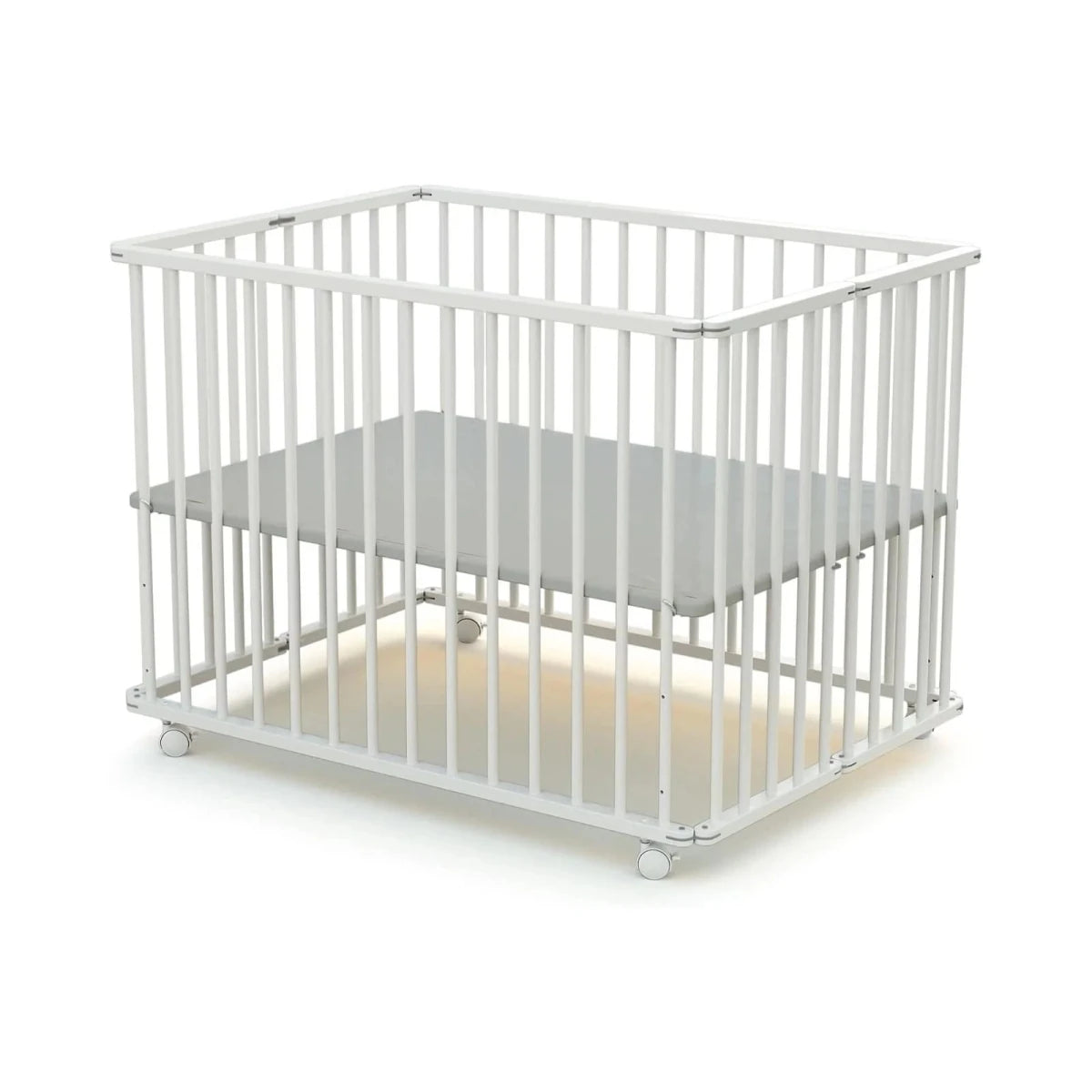 WeBaby Cali Folding Playpen 70x100cm - White White - ebebek