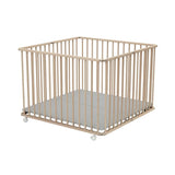 WeBaby Cali Folding Playpen 100x100cm - Raw Beech Raw Beech - ebebek