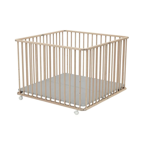WeBaby Cali Folding Playpen 100x100cm - Raw Beech Raw Beech - ebebek