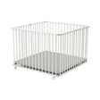 WeBaby Cali Folding Playpen 100x100cm - White White - ebebek
