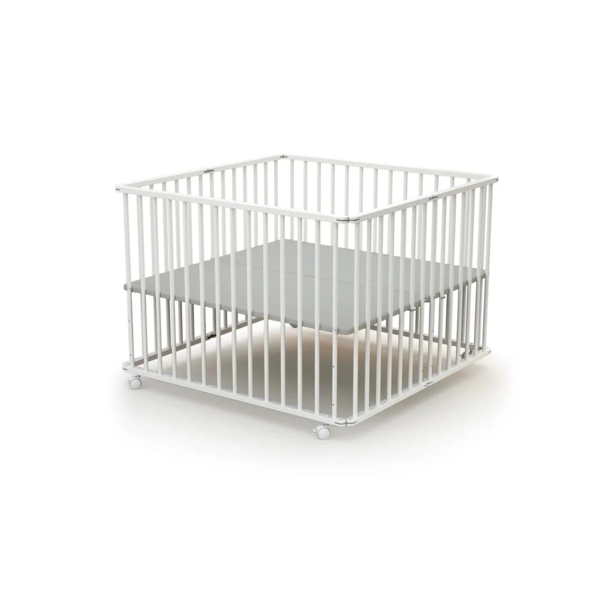 WeBaby Cali Folding Playpen 100x100cm - White White - ebebek