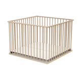 WeBaby Cubo Wooden Playpen 100x100cm - Raw Beech Raw Beech - ebebek