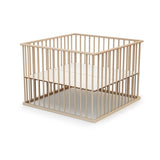 WeBaby Cubo Wooden Playpen 100x100cm - Raw Beech Raw Beech - ebebek