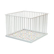 WeBaby Cubo Wooden Playpen 100x100cm - White White - ebebek