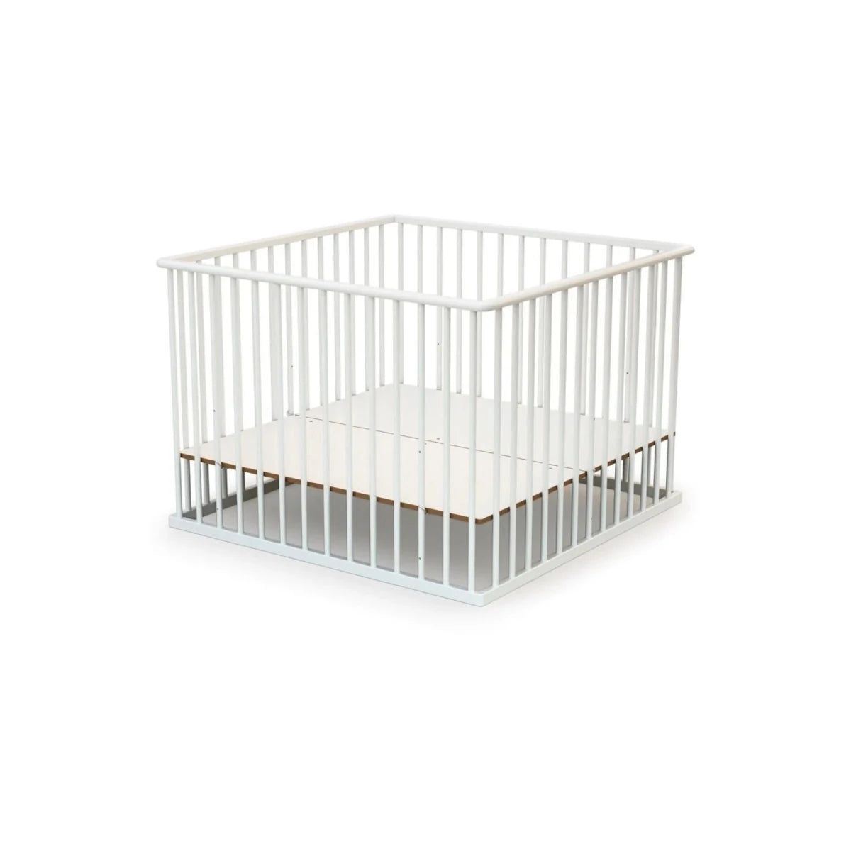 WeBaby Cubo Wooden Playpen 100x100cm - White White - ebebek