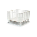WeBaby Cubo Wooden Playpen 100x100cm - White White - ebebek