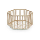 WeBaby Alvelo Hexagonal Wooden Playpen 12x109x65cm - ebebek