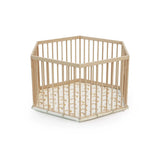 WeBaby Alvelo Hexagonal Wooden Playpen 12x109x65cm - ebebek