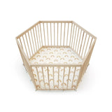 WeBaby Alvelo Hexagonal Wooden Playpen 12x109x65cm - ebebek