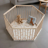 WeBaby Alvelo Hexagonal Wooden Playpen 12x109x65cm - ebebek