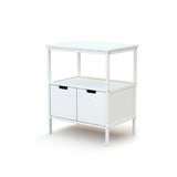 WeBaby Natur Changing Unit with 2 Wooden Doors - White White - ebebek