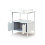 WeBaby Natur Changing Unit with 2 Wooden Doors - White White - ebebek