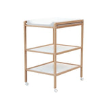 WeBaby Lilo Changing Table with 2 Shelves - Varnished Beech Varnished Beech - ebebek