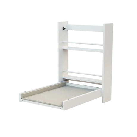 WeBaby Eazy Wall-Mounted Folding Changing Table - White White - ebebek