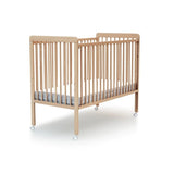 WeBaby Livo Wooden Sliding Cot Bed 60x120cm - Varnished Beech Varnished Beech - ebebek