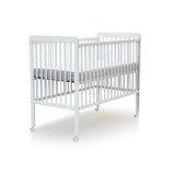 WeBaby Livo Wooden Sliding Cot Bed 60x120cm - White White - ebebek