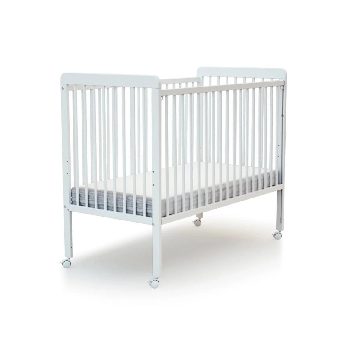 WeBaby Livo Wooden Sliding Cot Bed 60x120cm - White White - ebebek