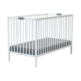 WeBaby Flex Folding Wooden Cot Bed 60x120cm - White White - ebebek