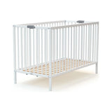 WeBaby Flex Folding Wooden Cot Bed 60x120cm - White White - ebebek