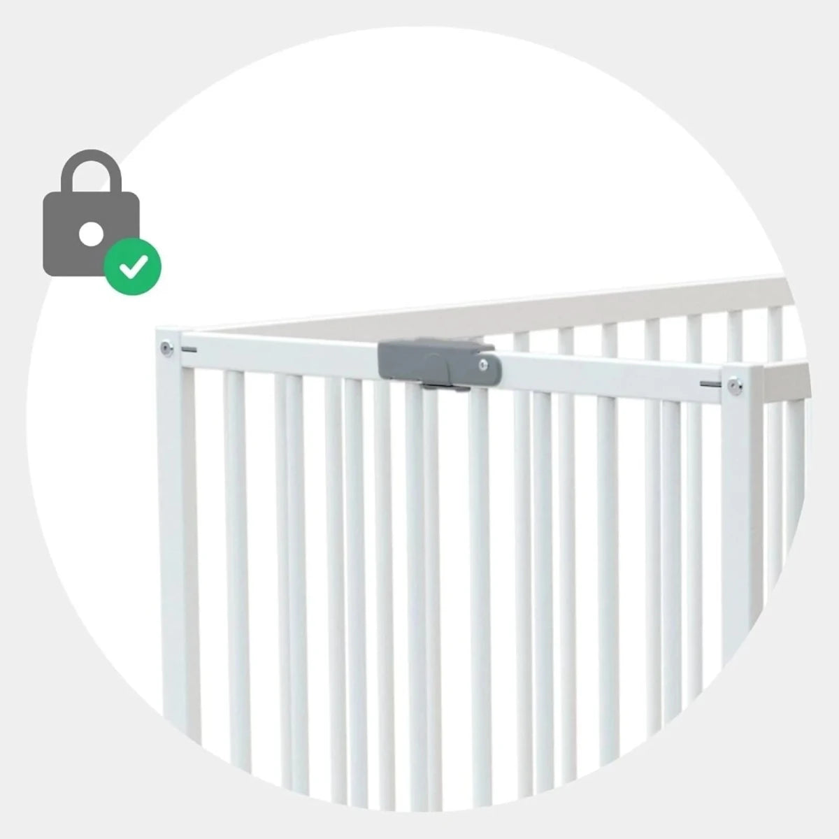 WeBaby Flex Folding Wooden Cot Bed 60x120cm - White White - ebebek